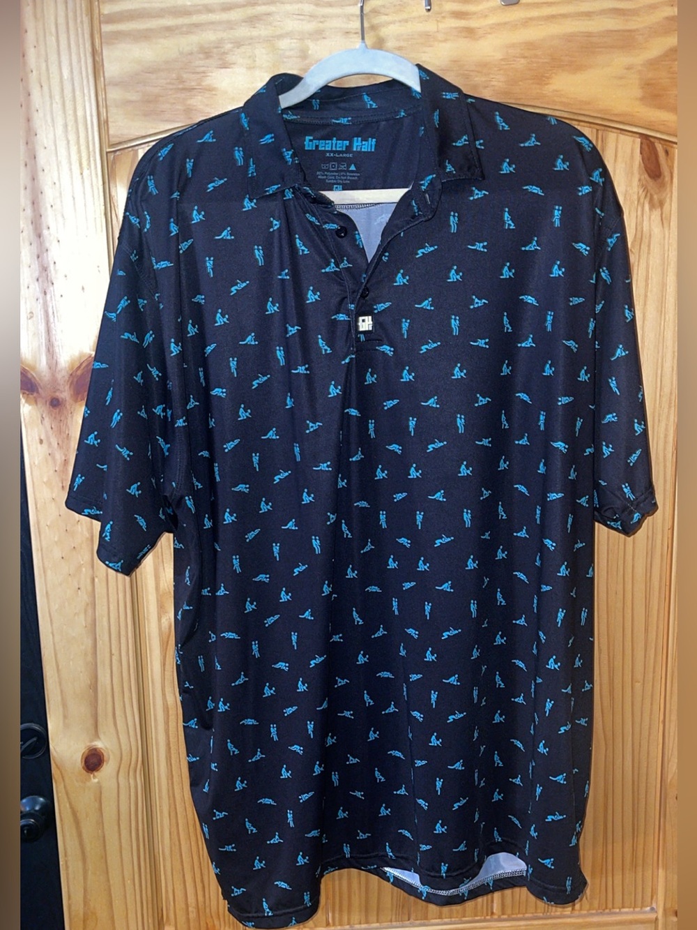 Greater Half Golf Collared Tee